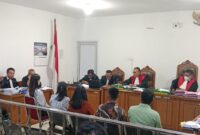 Saat para saksi dihadirkan disidang PN Tipikor Palembang, Senin (25/5/2026)
