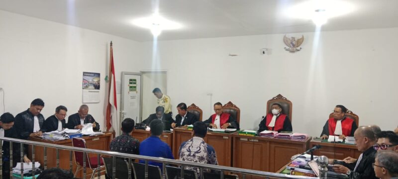 Saat para saksi dihadirkan disidang PN Tipikor Palembang, Senin (25/5/2026)