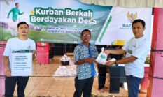 BAZNAS Banyuasin Salurkan Daging Kurban kepada 360 Penerima Manfaat melalui Program Kurban Berkah Berdayakan Desa