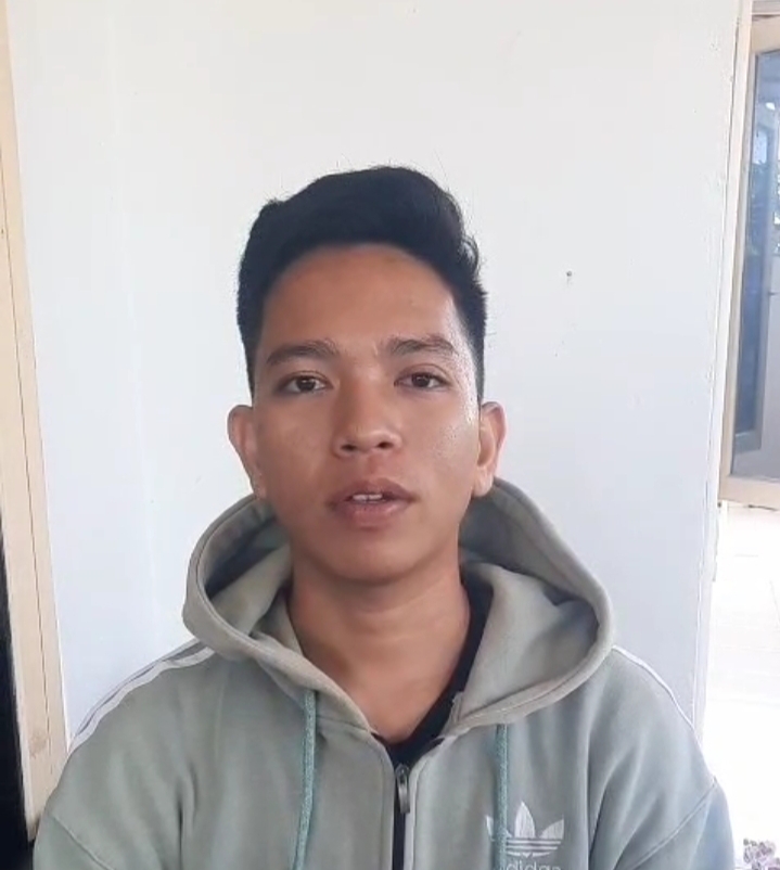 Pelaku pembuat Pocong pakai AI saat di amankan
