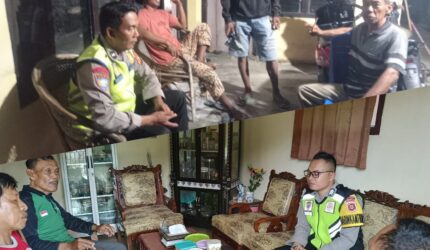 Wujudkan lingkungan aman, Polsek Buay Madang Timur sambangi warga untuk edukasi Kamtibmas dan sosialisasikan program Quick Response.