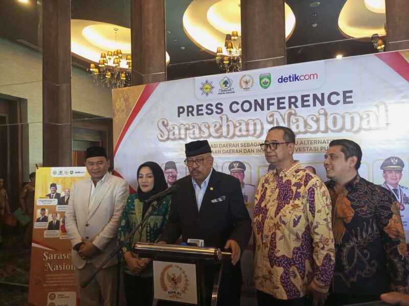 Ketua Badan Penganggaran MPR RI sekaligus Ketua Fraksi Partai Golkar, Melchias Markus Mekeng