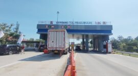 Gerbang Tol Prabumulih. Foto: Hutama Karya.