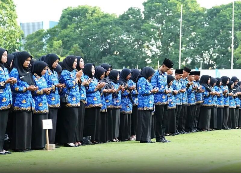 Caption: Ilustasi - ASN di lingkungan Pemprov Sumsel. Foto: istimewa