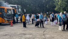443 Jemaah Haji Kloter Satu Asal OKU Timur Tiba di Tanah Air