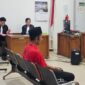 Saat terdakwa dihadirkan disidang pembacaan putusan yang digelar di PN Palembang, Selasa (2/6/2026)