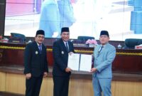 Bupati dan DPRD Muba Sepakati Perda Perubahan Pajak dan Retribusi Daerah