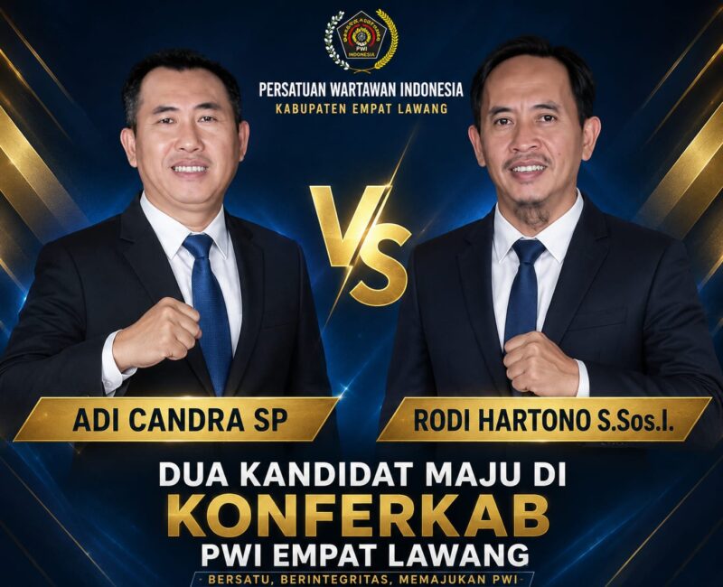 Dua Kandidat Resmi Bertarung, Konferkab III PWI Empat Lawang Siap Pilih Ketua Baru