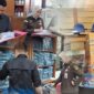 fhoto : proses penggeldahan bsb cabang pagar alam usut kasus korupsi kur mikro