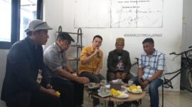 Diskusi publik AMKI Sumsel membahas dampak gugatan terhadap 25 media massa terhadap iklim kebebasan pers dan demokrasi