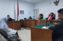 Saat terdakwa dihadirkan dalam sidang yang digelar di PN Tipikor Palembang, Rabu (3/6/2026) untuk mendengarkan tuntutan pidana dari JPU