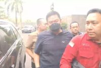 Wakil Bupati PALI tiba di Kantor Kejaksaan Tinggi Sumatera Selatan, Rabu (3/6/2026) sore sekitar pukul 16.20 WIB.
