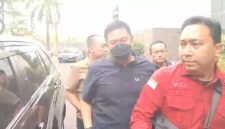 Wakil Bupati PALI tiba di Kantor Kejaksaan Tinggi Sumatera Selatan, Rabu (3/6/2026) sore sekitar pukul 16.20 WIB.
