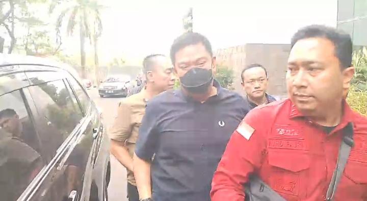 Wakil Bupati PALI tiba di Kantor Kejaksaan Tinggi Sumatera Selatan, Rabu (3/6/2026) sore sekitar pukul 16.20 WIB.