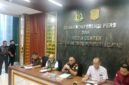 Kepala Kejaksaan Tinggi Sumatera Selatan, Ketut Sumedana, memberikan keterangan pers terkait penetapan Wakil Bupati PALI berinisial IT dan ASN Provinsi Sumsel berinisial AK sebagai tersangka dugaan gratifikasi fee proyek di Kabupaten PALI tahun 2024., Rabu (3/6/2026).