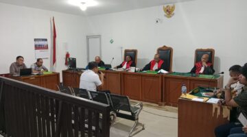 Saat saksi ahli dari pihak tergugat dihadirkan di sidang PN Palembang, Rabu (3/6/2026)