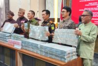 Saat Kepala Kejaksaan Negeri Palembang, M. Ali Akbar SH MH, kepada Wali Kota Palembang, Ratu Dewa, Kamis (4/6/2026).