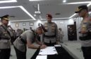 Foto : sertijab kasat lantas polrestabes palembang