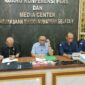 Saat Kepala Kejaksaan Tinggi Sumatera Selatan, Ketut Sumedana SH MH, memberikan keterangan pers terkait penetapan Kepala KUPP Kelas III Sungai Lumpur, Kabupaten OKI, berinisial IM sebagai tersangka dugaan pemerasan dalam pengurusan Surat Persetujuan Berlayar (SPB), Kamis (4/6/2026