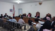 Saat para saksi dihadirkan dipersidangan di PN Tipikor Palembang, Kamis (4/6/2026)