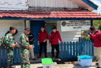 Tim Penyidik Kejari OKI yang tergabung dalam Tim Pidsus Kejati Sumsel saat melakukan penggeledahan ketiga di Kantor KUPP Kelas III Sungai Lumpur, Kabupaten OKI, Sabtu (6/6/2026).