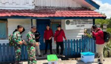 Tim Penyidik Kejari OKI yang tergabung dalam Tim Pidsus Kejati Sumsel saat melakukan penggeledahan ketiga di Kantor KUPP Kelas III Sungai Lumpur, Kabupaten OKI, Sabtu (6/6/2026).