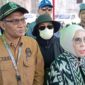 Panitera PN Palembang, Dr. Sumargi, SH, MH didampingi Kuasa Hukum PT Permata Sentra Propertindo, Titis Rachmawati, SH, MH, saat diwawancarai senin (8/6/2026