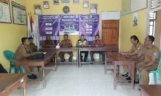 Perkuat Kamtibmas, Personel Polsek Buay Madang Timur Gelar Sambang Tokoh dan Aparatur Desa Kedu