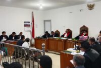 Saat dua orang saksi dihadirkan disidang Tipikor PN Palembang, Senin (8/6/2026