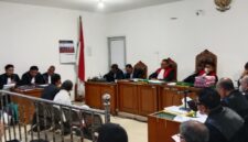 Saat dua orang saksi dihadirkan disidang Tipikor PN Palembang, Senin (8/6/2026
