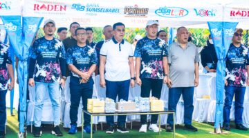 BSB Sukseskan Walikota Cup Darussalam Minisoccer, Semarakkan HUT Palembang ke-1343