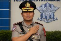 Foto kasat Lantas Polrestabes Palembang AKBP Hendyanto Panusunan Hutasoit