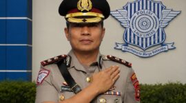Foto kasat Lantas Polrestabes Palembang AKBP Hendyanto Panusunan Hutasoit