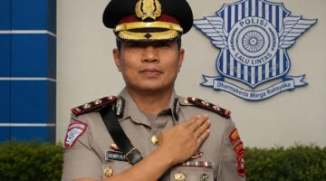 Foto kasat Lantas Polrestabes Palembang AKBP Hendyanto Panusunan Hutasoit