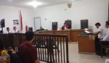 Suasana Sidang permohonan praperadilan yang digelar di PN Palembang