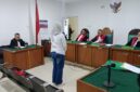 Saat majelis Hakim menjatuhkan hukuman Terdakwa Lilik Liansi dipersidangan PN Palembang, Selasa (9/6/2026)