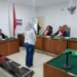 Saat majelis Hakim menjatuhkan hukuman Terdakwa Lilik Liansi dipersidangan PN Palembang, Selasa (9/6/2026)