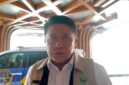 Gubernur Sumatera Selatan, Herman Deru saat diwawancarai langsung, Senin (9/6/2026). Foto: Tia