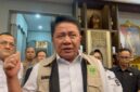 Gubernur Sumatra Selatan Herman Deru saat diwawancarai langsung usai penyerahan SK tugas kepada Plt Bupati Muara Enim, Sumarni pada, Rabu (10/6/2026). Foto: Tia