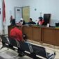 Saat terdakwa dihadirkan di sidang PN Palembang, Rabu (10/6/2026)