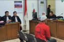Saat majelis hakim menjatuhkan hukuman terdakwa Dedi Wanto pada persidangan yang digelar di PN Palembang, Rabu (10/6/2026)