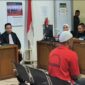Saat majelis hakim menjatuhkan hukuman terdakwa Dedi Wanto pada persidangan yang digelar di PN Palembang, Rabu (10/6/2026)