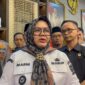 Plt Bupati Muara Enim, Sumarni saat diwawancarai usai penyerahan SK tugas di Griya Agung Palembang, Rabu (10/6/2026). Foto: Tia