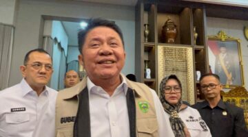 Gubernur Sumsel, Herman Deru saat ditemui di Griya Agung, Rabu (10/6/2026). Foto: Tia