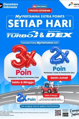 MyPertamina Tebar Promo Cashback dan Extra Points Sepanjang Juni–Juli 2026
