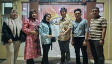 Foto : pihak yayasan membuat laporan di polda Sumsel