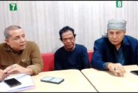 Sekretaris Umum IKAB Palembang, Afdhal Azmi Jambak, SH saat gelar konferensi pers kamis (11/6/2026)