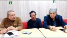 Sekretaris Umum IKAB Palembang, Afdhal Azmi Jambak, SH saat gelar konferensi pers kamis (11/6/2026)