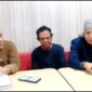 Sekretaris Umum IKAB Palembang, Afdhal Azmi Jambak, SH saat gelar konferensi pers kamis (11/6/2026)