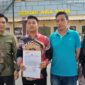 Foto : korban didampingi kuasa hukumnya.